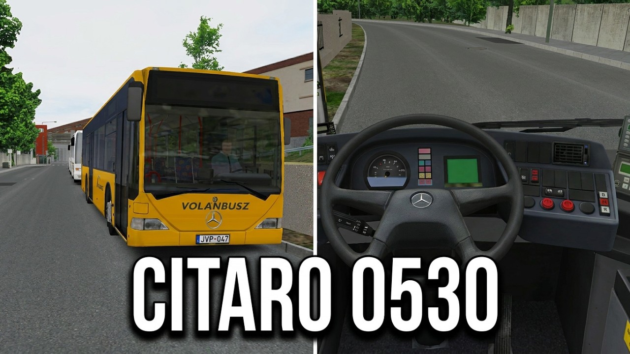 OMSI 2｜Dél-Pest 5.0｜576 ➤ Vecsés, Erzsébet tér｜MB Citaro O530 Kajott3D 2 doors｜JVP-047｜VOLÁNBUSZ
