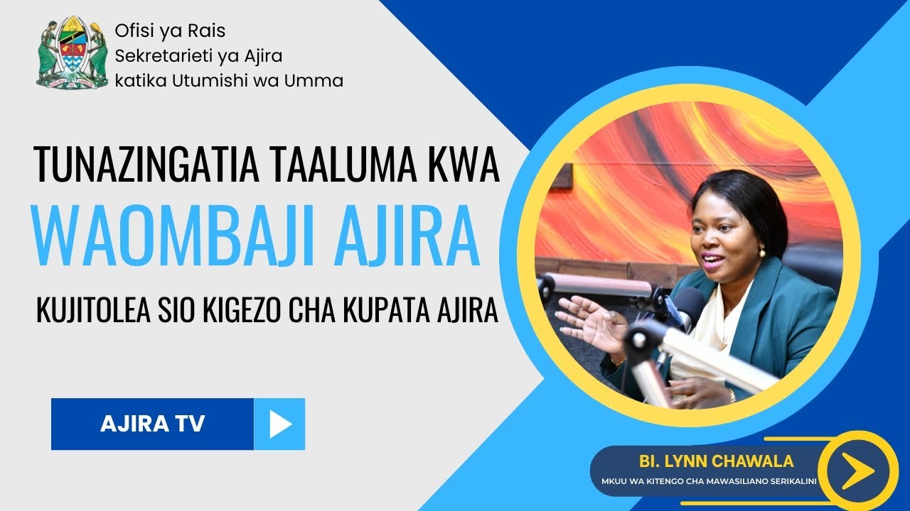TUNAZINGATIA TAALUMA KWA WAOMBAJI AJIRA, KUJITOLEA SIO KIGEZO