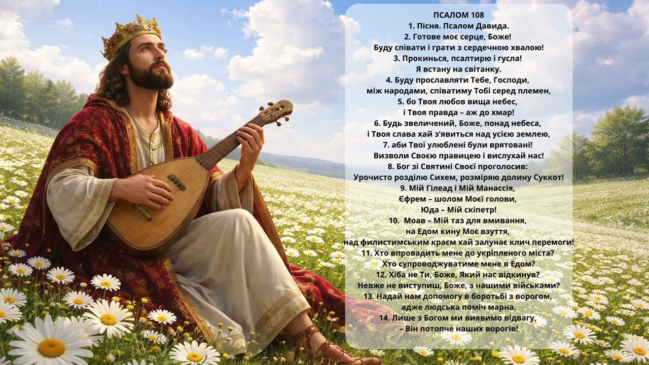 🎵 ПСАЛОМ 108 - 