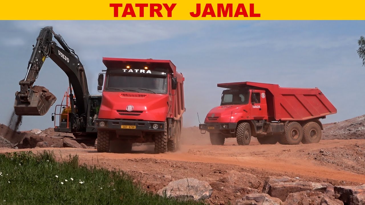 TATRA 163 JAMAL na stavbě obchvatu NOVÁ PAKA.