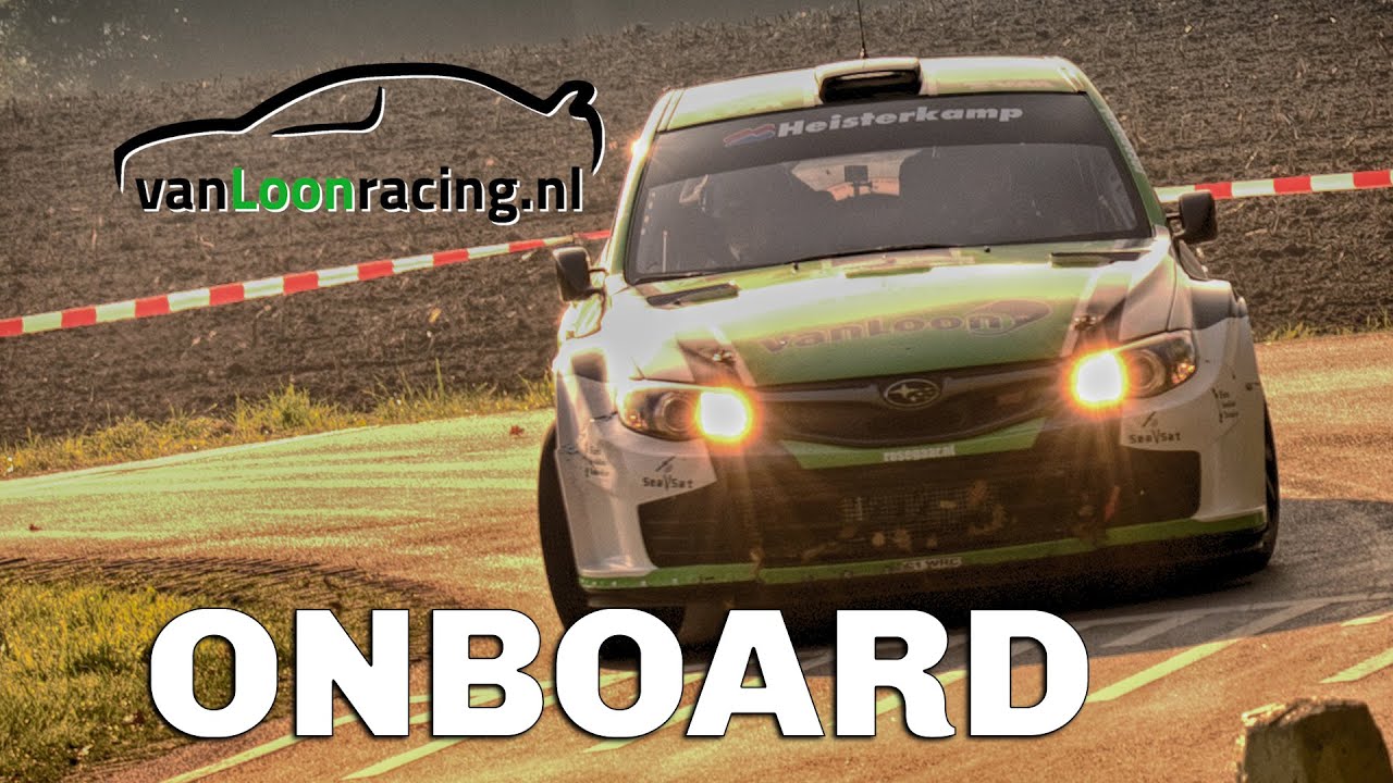 ONBOARD Subaru Impreza S14 WRC Erik van Loon Rally Twente SS6