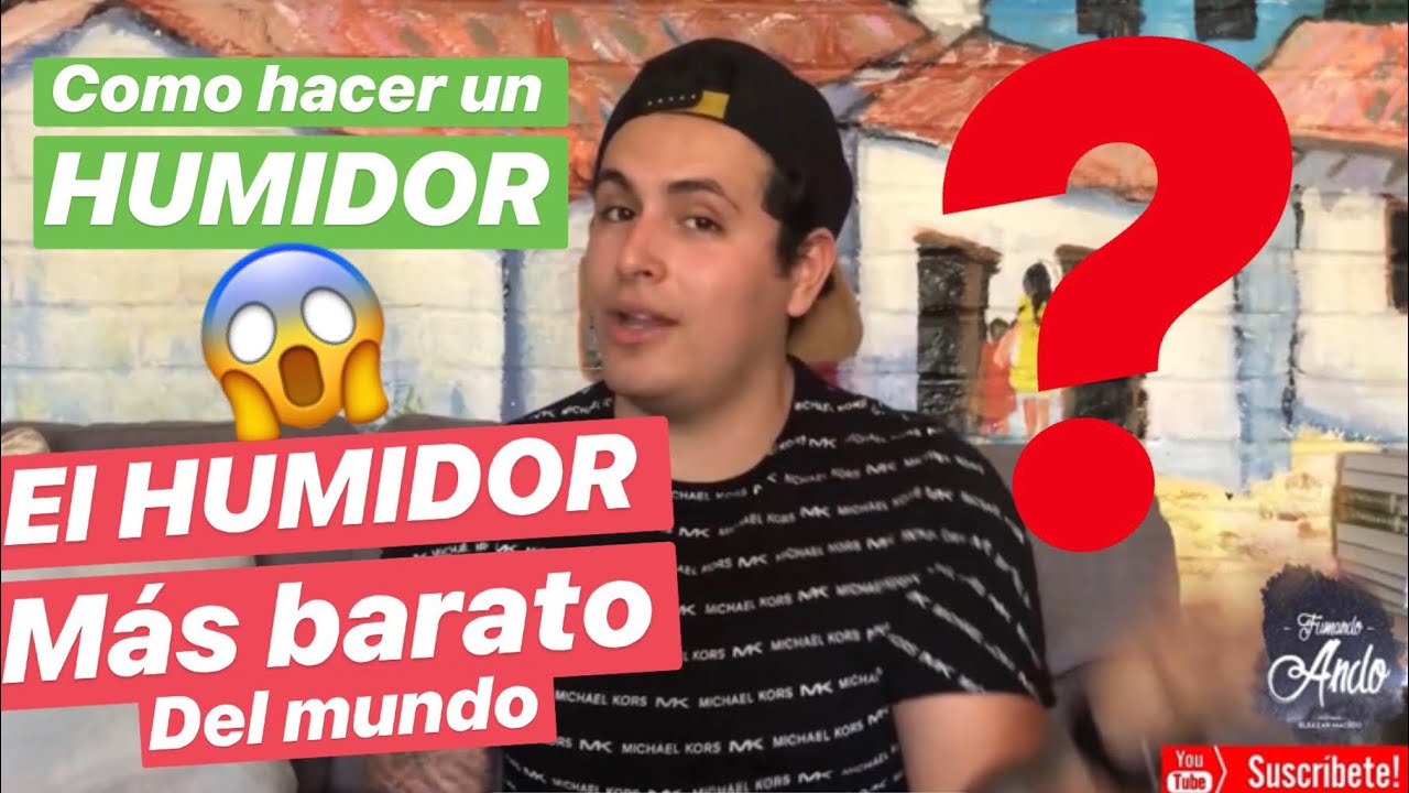 🔴Como hacer un HUMIDOR CASERO para PUROS y HABANOS 🧨👌 !!!VERIFICADO!!! (EN 4 PASOS)