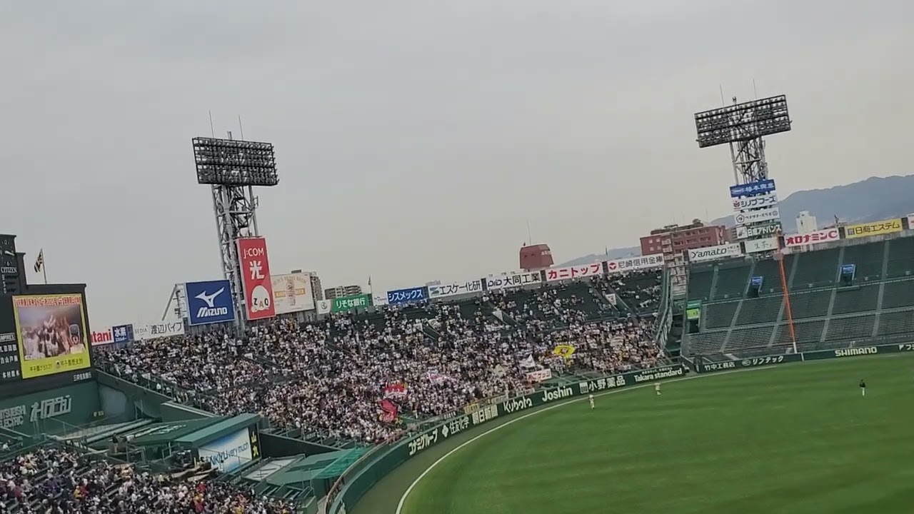 20260306　ﾌﾞﾚｲｸﾀｲﾑ♪5回ｳﾗ終了後の六甲おろし演奏とBGM　阪神ﾀｲｶﾞｰｽ主催試合@阪神甲子園球場･ﾚﾌﾄ外野 ｵｰﾌﾟﾝ戦