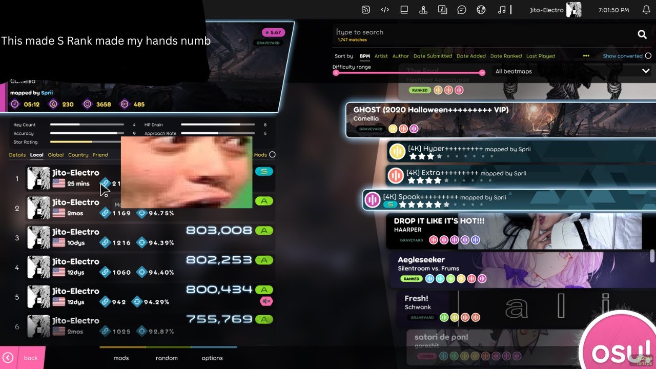 Finally S Ranking The GHOST VIP!   (My Hands went numb afterwards...)