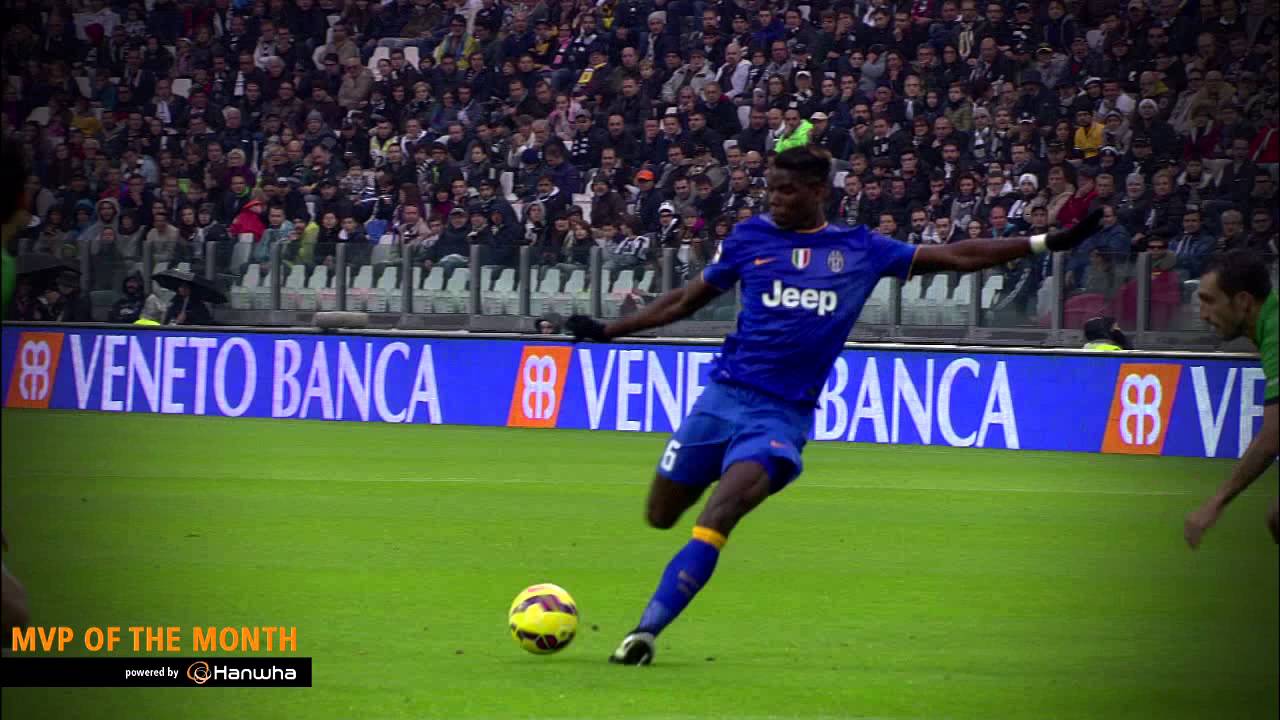 Paul Pogba's goals and skills November 2014 - MVP of the month powered by Hanwha