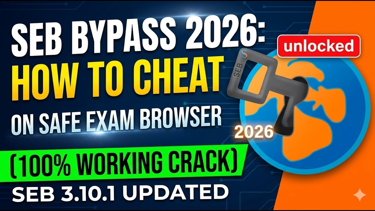 SEB 3.10.1 Bypass 2026 - How to Cheat on Safe Exam Browser