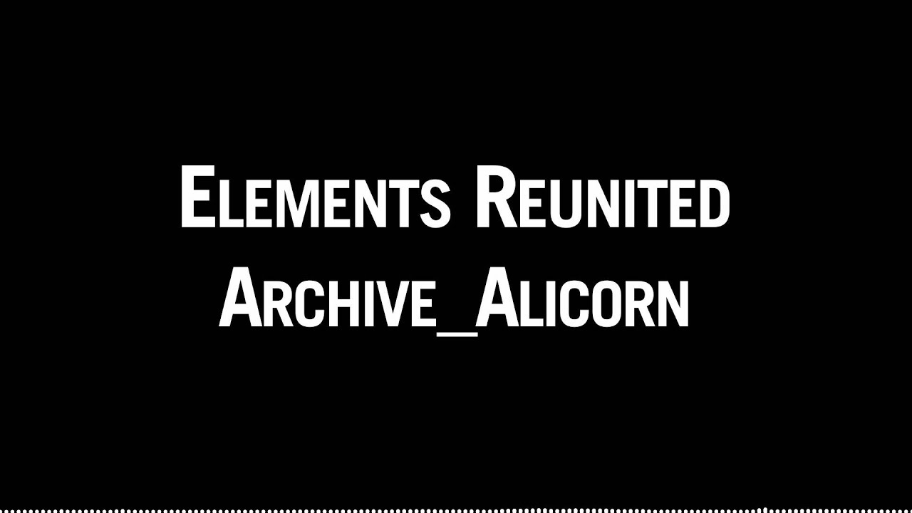 Archive_Alicorn - Elements Reunited
