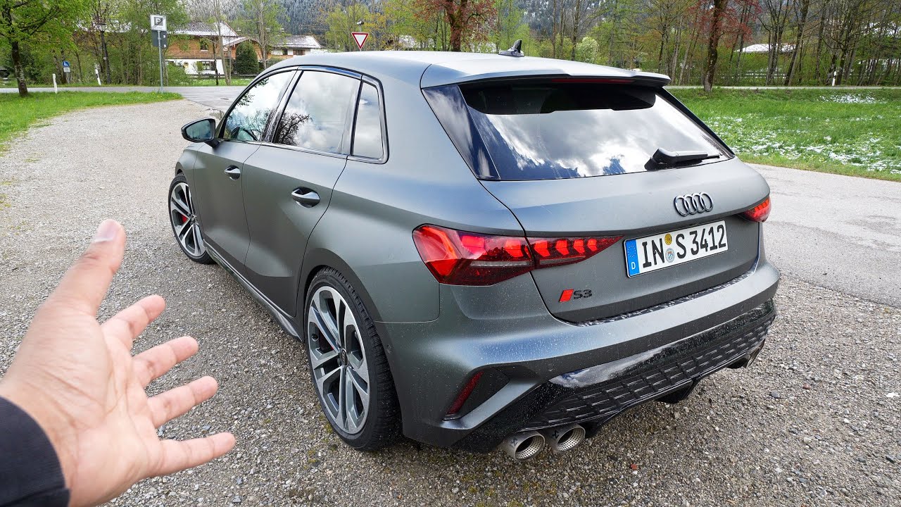 AUDI S3 2025 года! Лучше ли она, чем VW MK8 GOLF R?