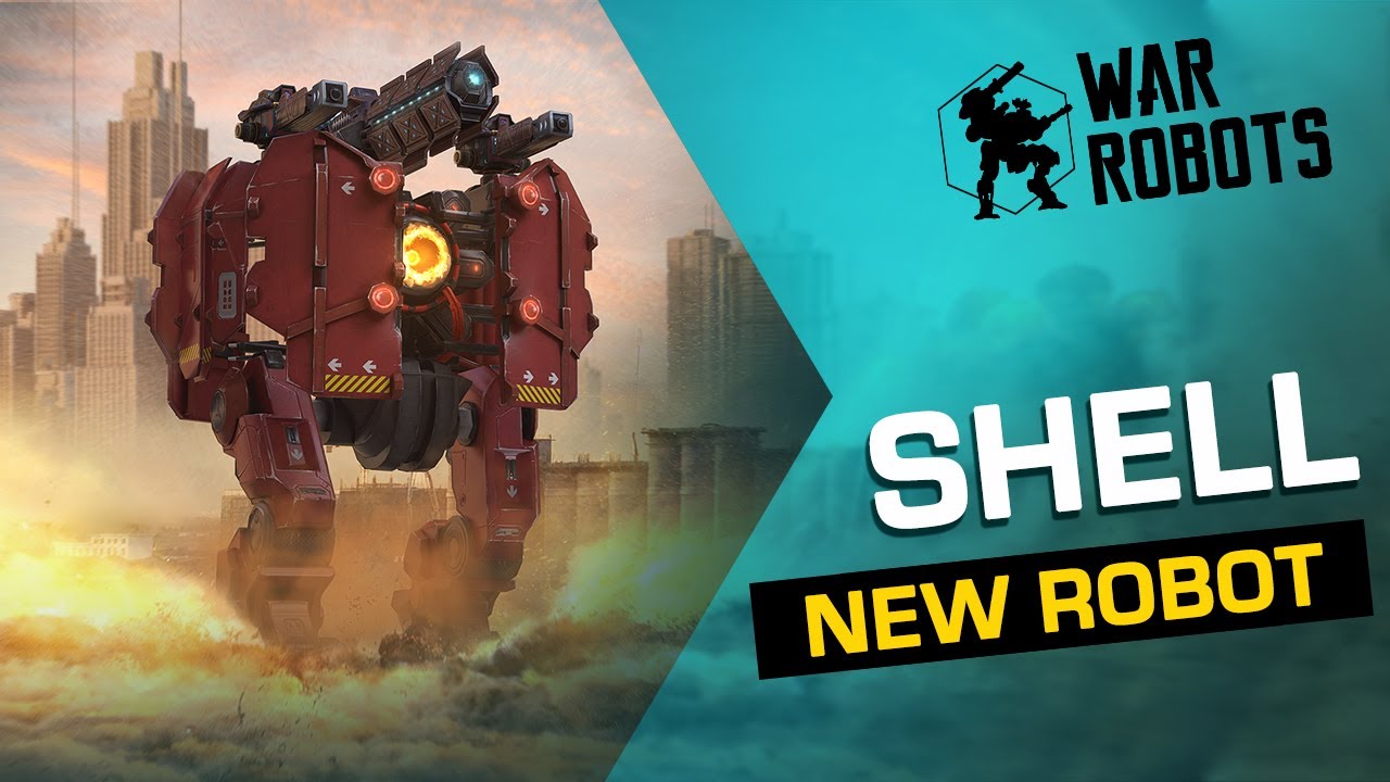 War Robots: SHELL, The Ironclad Demolisher 🐢 | NEW ROBOT Overview (Evolife Bloom)