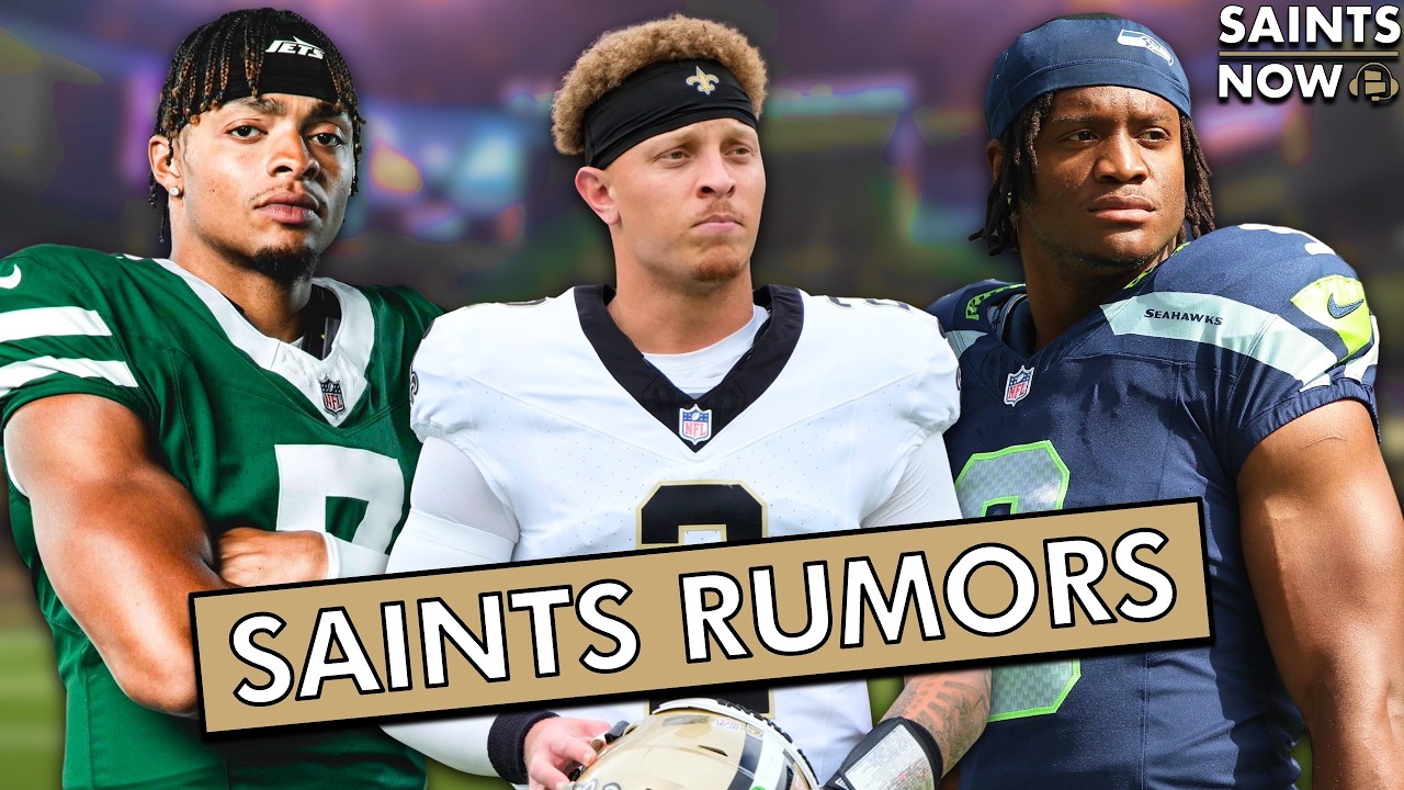 Saints Rumors On REPLACING Spencer Rattler With Justin Fields + Kenneth Walker To New Orleans?