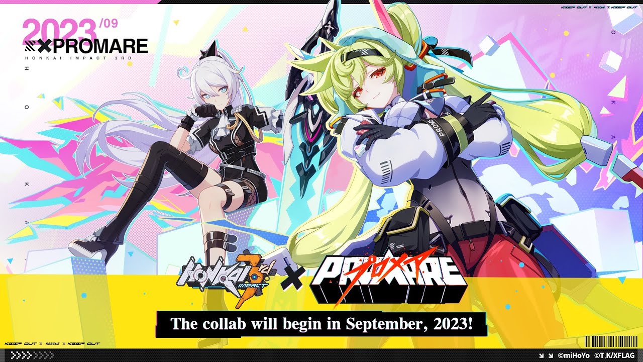 Honkai Impact 3rd x PROMARE Crossover Concept Trailer