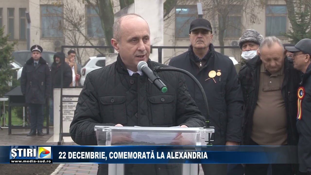 22 decembrie, comemorată la Alexandria