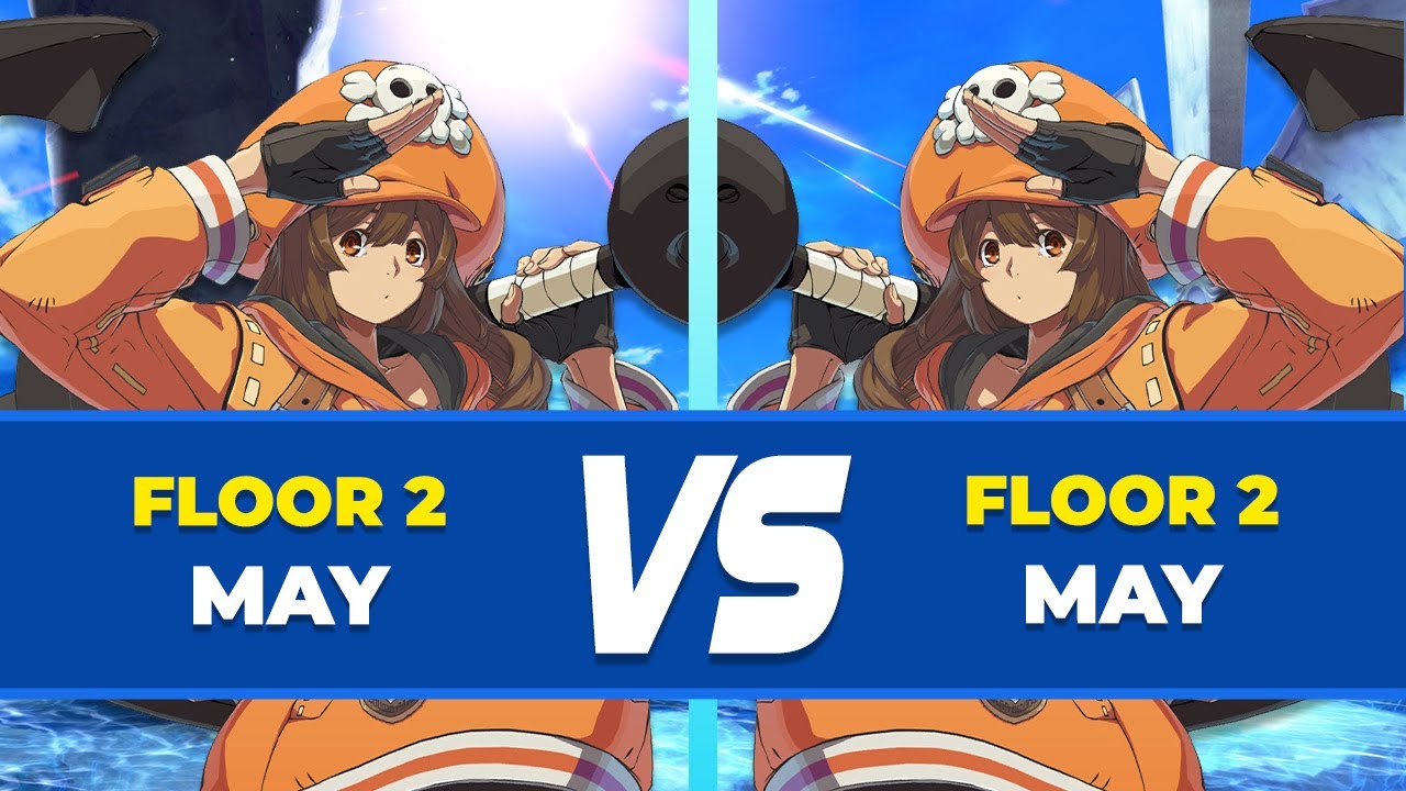 GGST Floor 2 ▶ May vs May . Low Level Gameplay