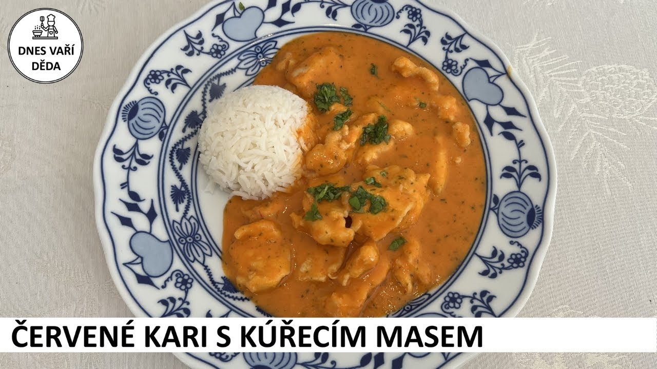 Červené kari s kuřecím masem | Josef Holub