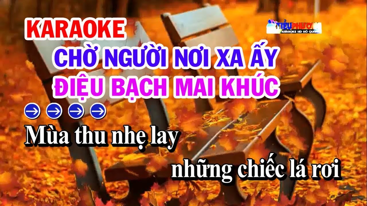 KARAOKE CHỜ NGƯỜI NƠI XA ẤY || BẠCH MAI KHÚC CHO NGƯỜI THẤT TÌNH || KARAOKE TIỂU PHƯƠNG