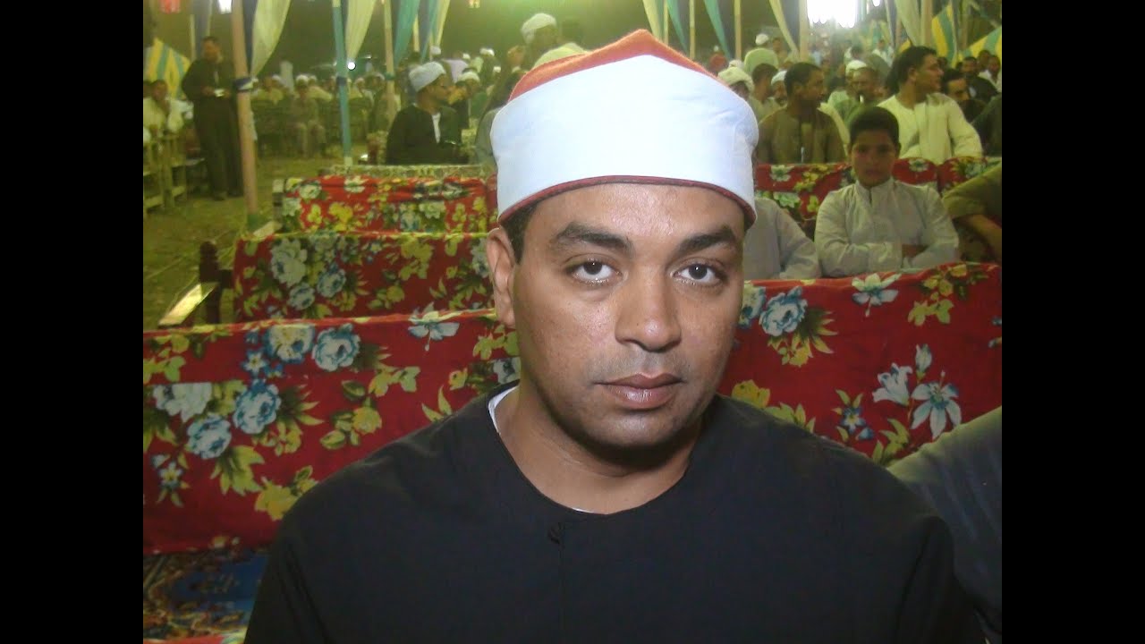 الشيخ اشرف الهوي ربع الختام في ليله الحاج  بركات الغدار بمناسبة زواج وائل السيد الغدار 12/10/2015