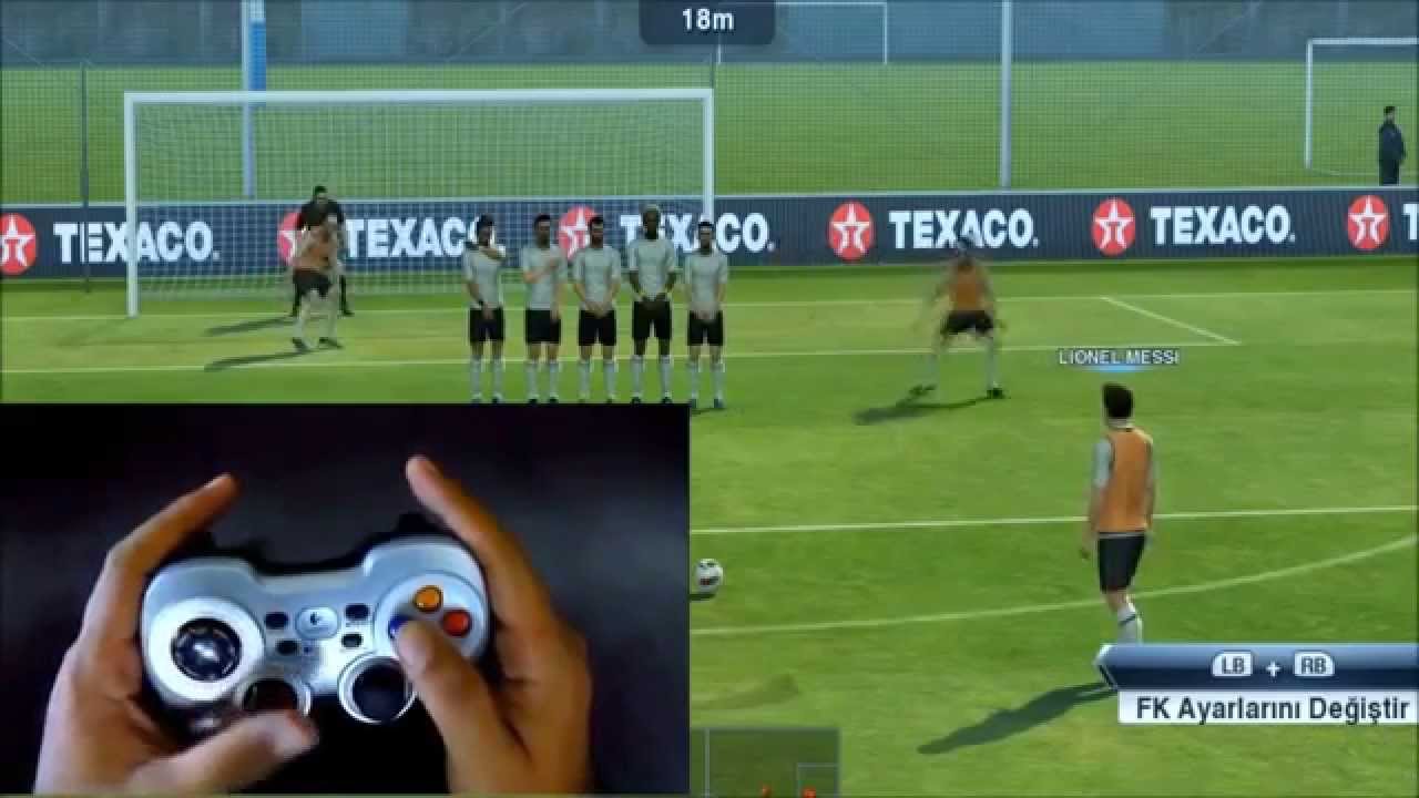 PES 2013 Serbest Vuruş Nasıl Kullanılır