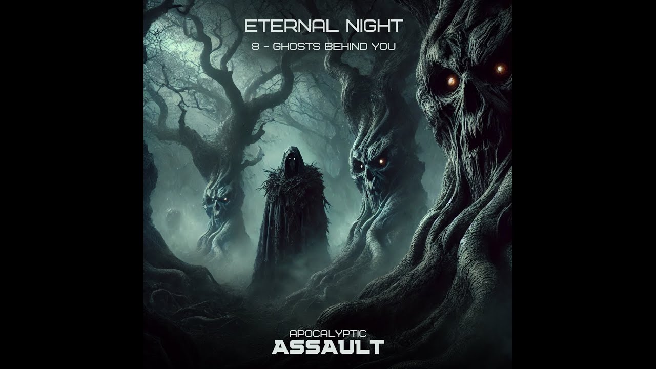 Eternal Night -  Ghosts Behind You (2024) | Dive into AI Generated Sludge/Doom/Stoner Metal