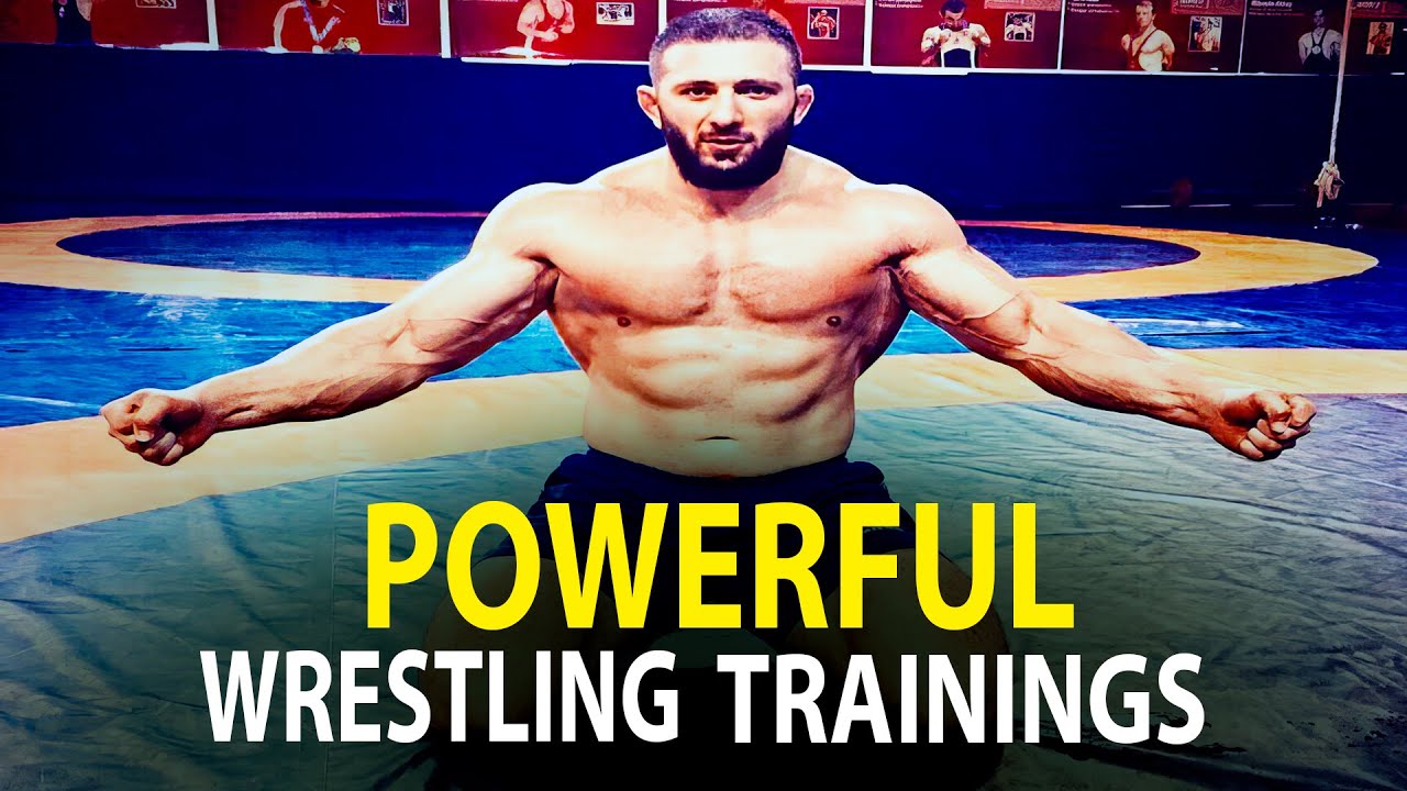 POWERFUL WRESTLING TRAINING OF THE STRONGEST WRESTLERS - Part 2