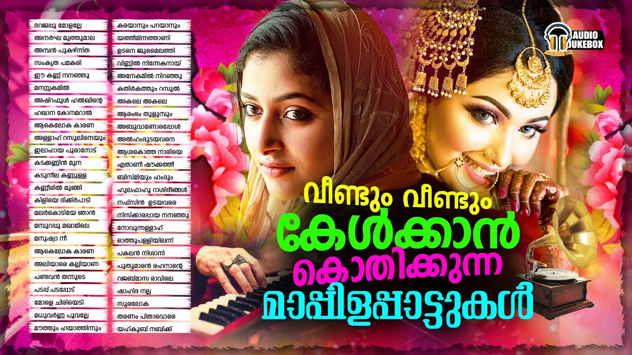 വീണ്ടും വീണ്ടും കേൾക്കാൻ കൊതിക്കുന്ന മാപ്പിളപ്പാട്ടുകൾ | Best Hit Mappilappattu Audio Jukebox