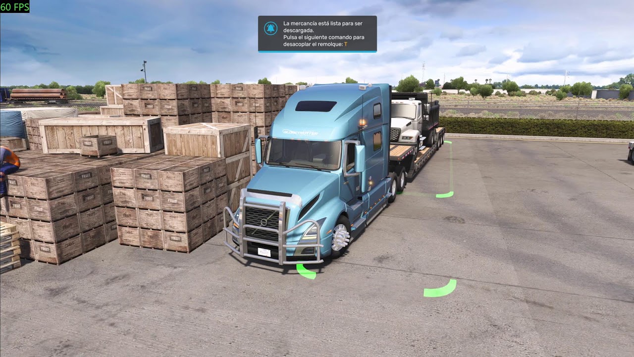 RUTA X LA BAJA con ganado #american truck simulator