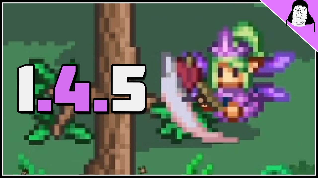Terraria 1.4.5 - endless source of wood (Faecorn)