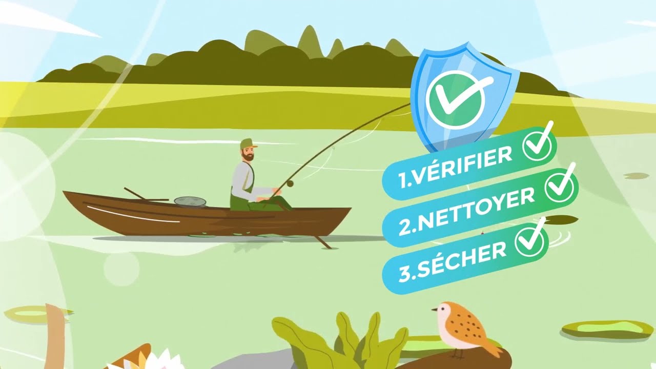 Vérifier Nettoyer Sécher - Pêche
