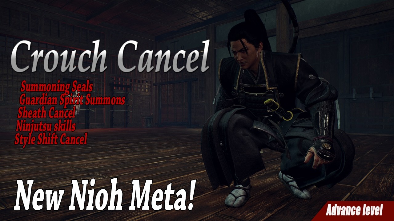 Nioh 3 - Crouch Cancel (Advanced Combat Tech)