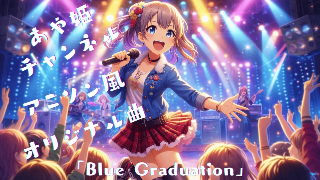 [アニソン風ポップ曲]「Blue Graduation」