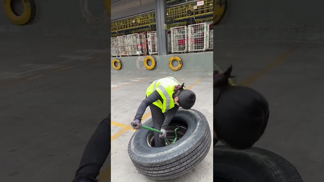 Female Mechanic Mobile Truck Tire Rescue Service!