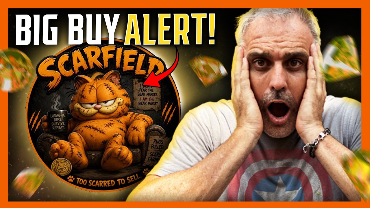 Scarfield Cat Could Be the Next 50x Low Cap Gem