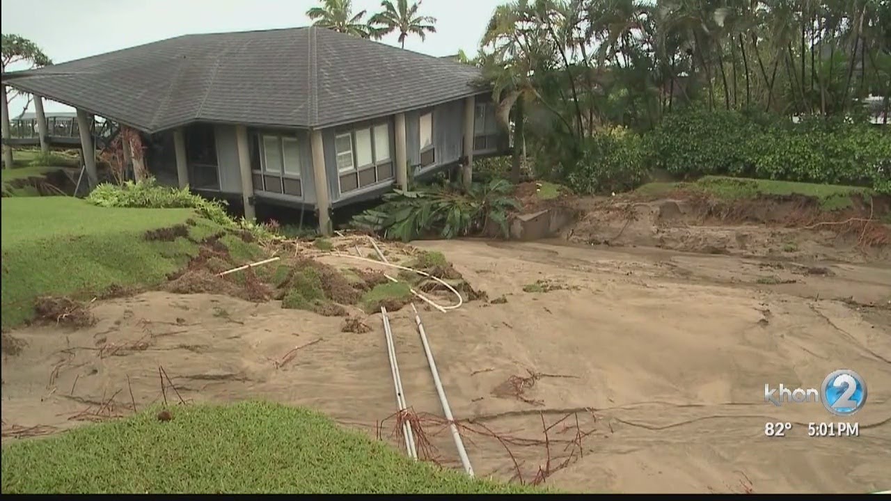 First-hand look at extensive flood damage, rescue efforts on Kauai
