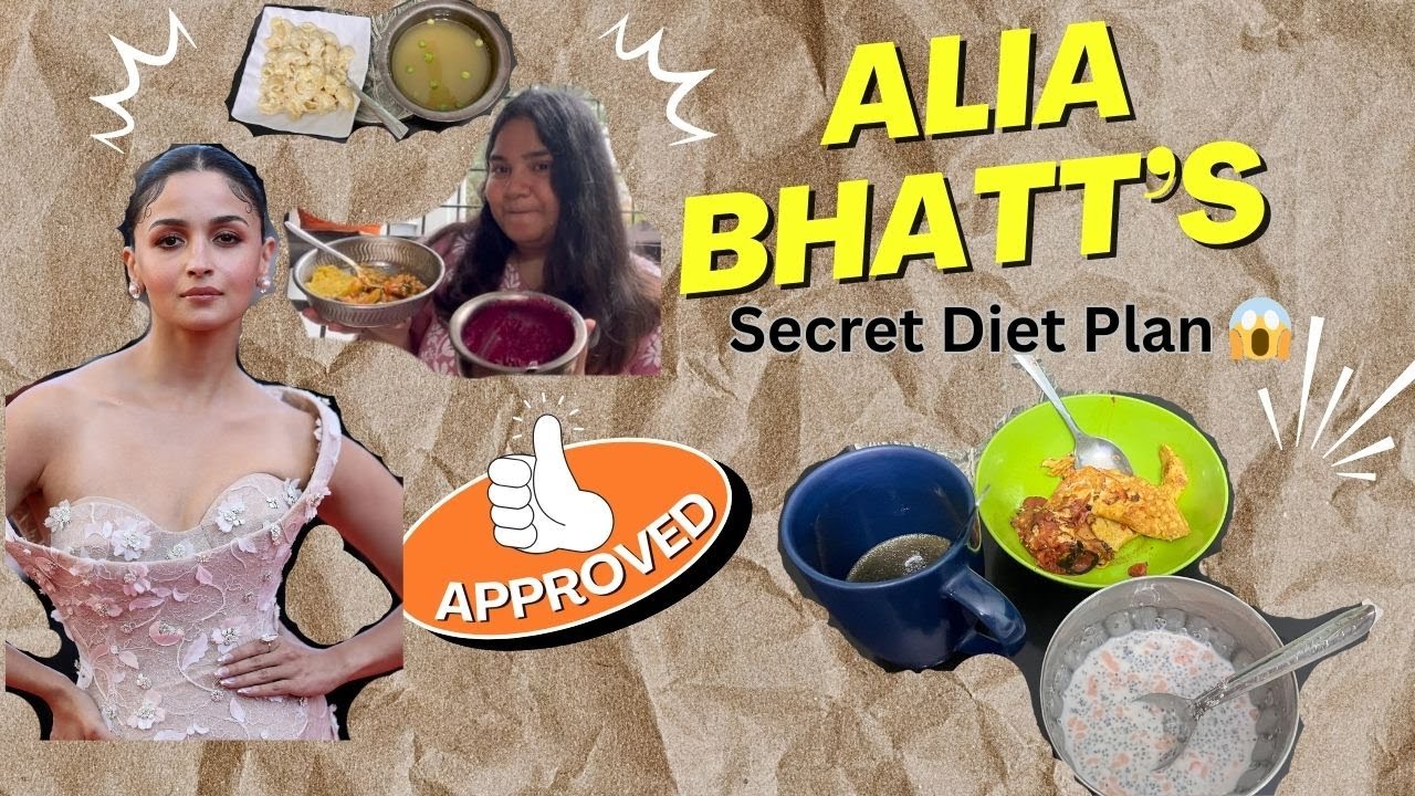 Eating Like Alia Bhatt For 24 Hours 😍 | What I Ate In A Day | Celebrity Diet Challenge