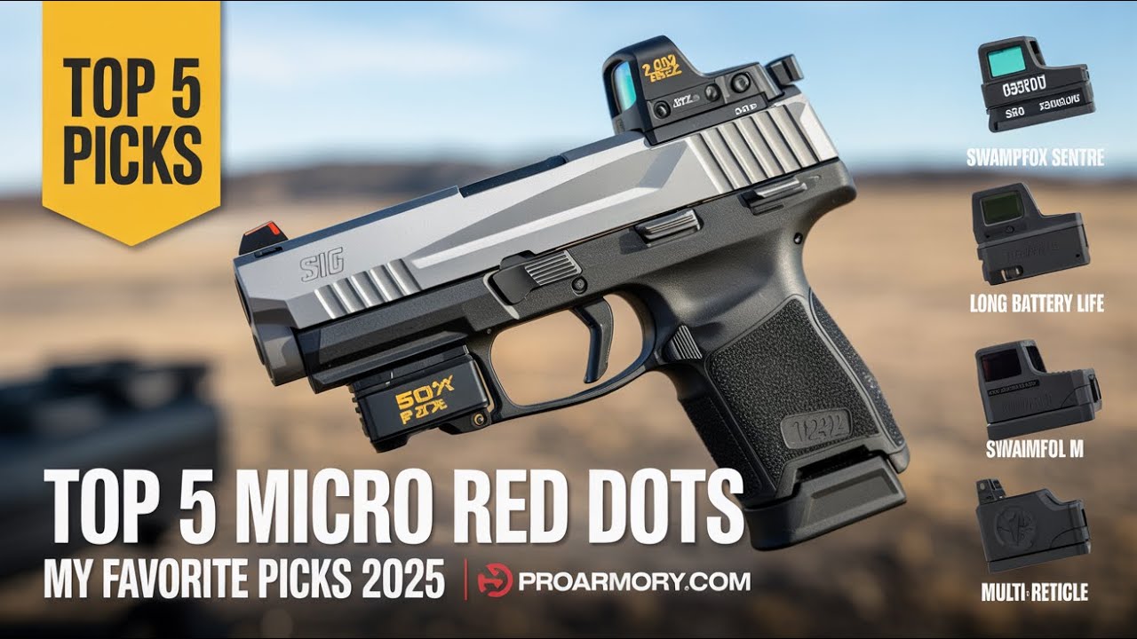 top 5 best micro red dot my favorite picks 2025