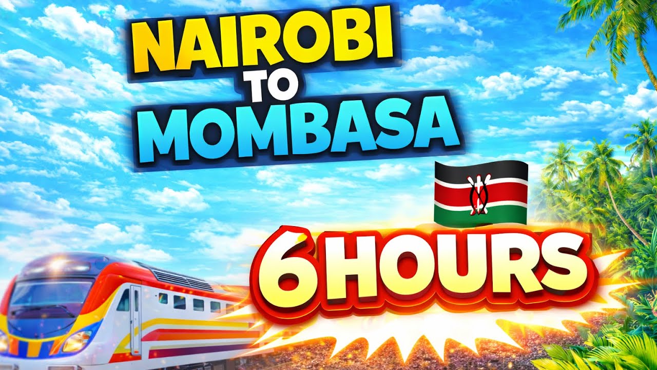 I took PREMIUM CLASS from Nairobi to Mombasa 😳🚆🇰🇪 6 hours of luxury… or waste of money? 👀