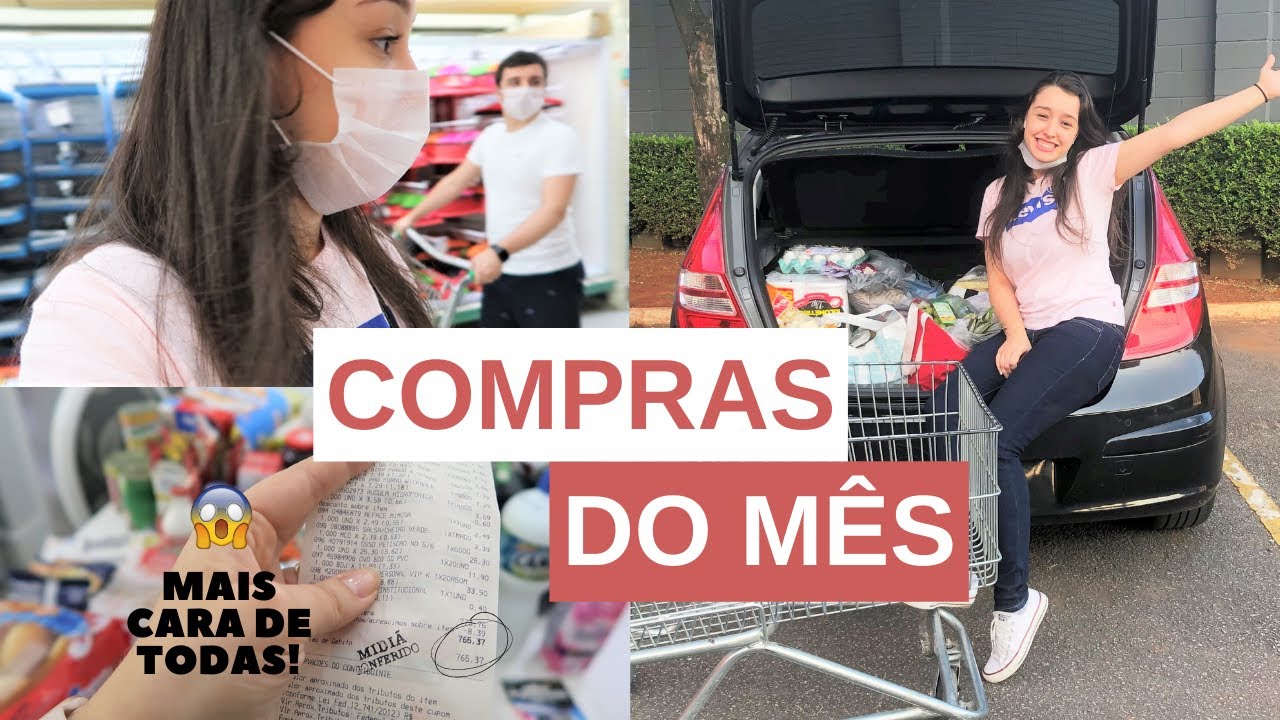 COMPRAS DO MÊS: A MAIS CARA QUE JÁ FIZEMOS!