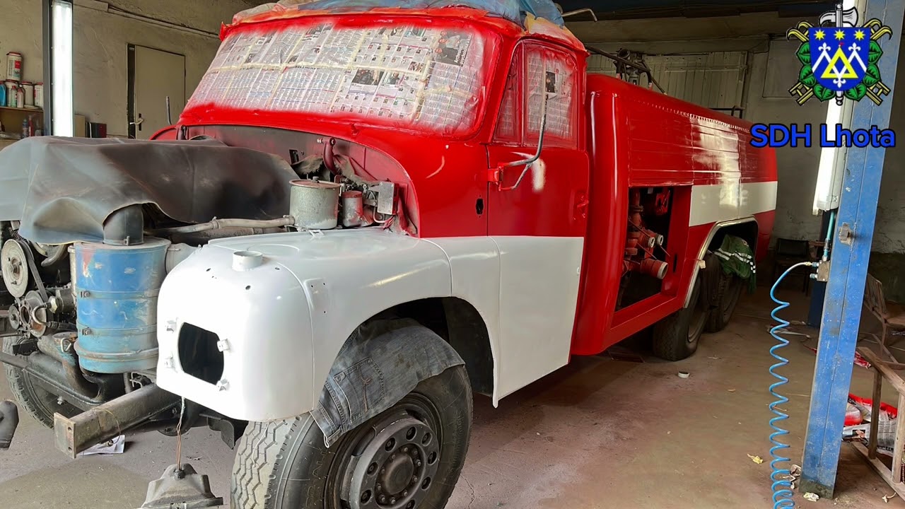 Renovace CAS Tatra 148, r.v. 1973