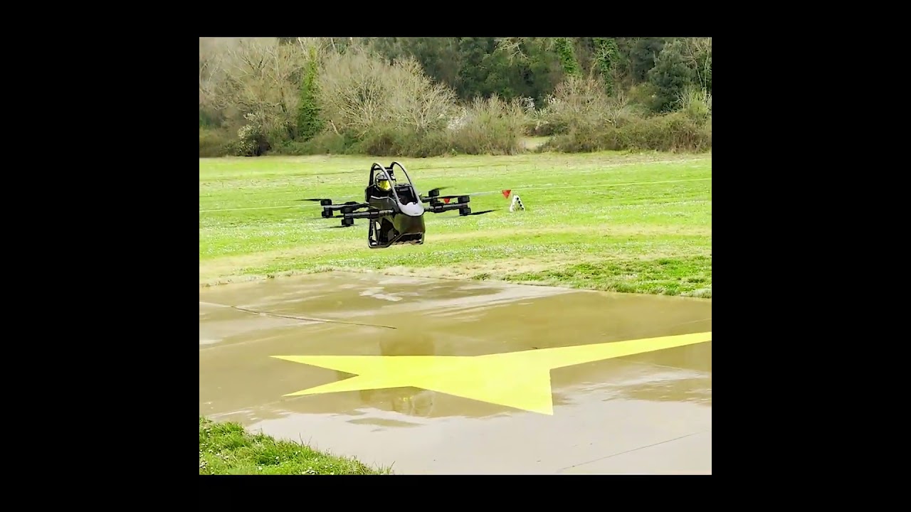 First production Jetson flight in the rain #flight #JetsonONE #production