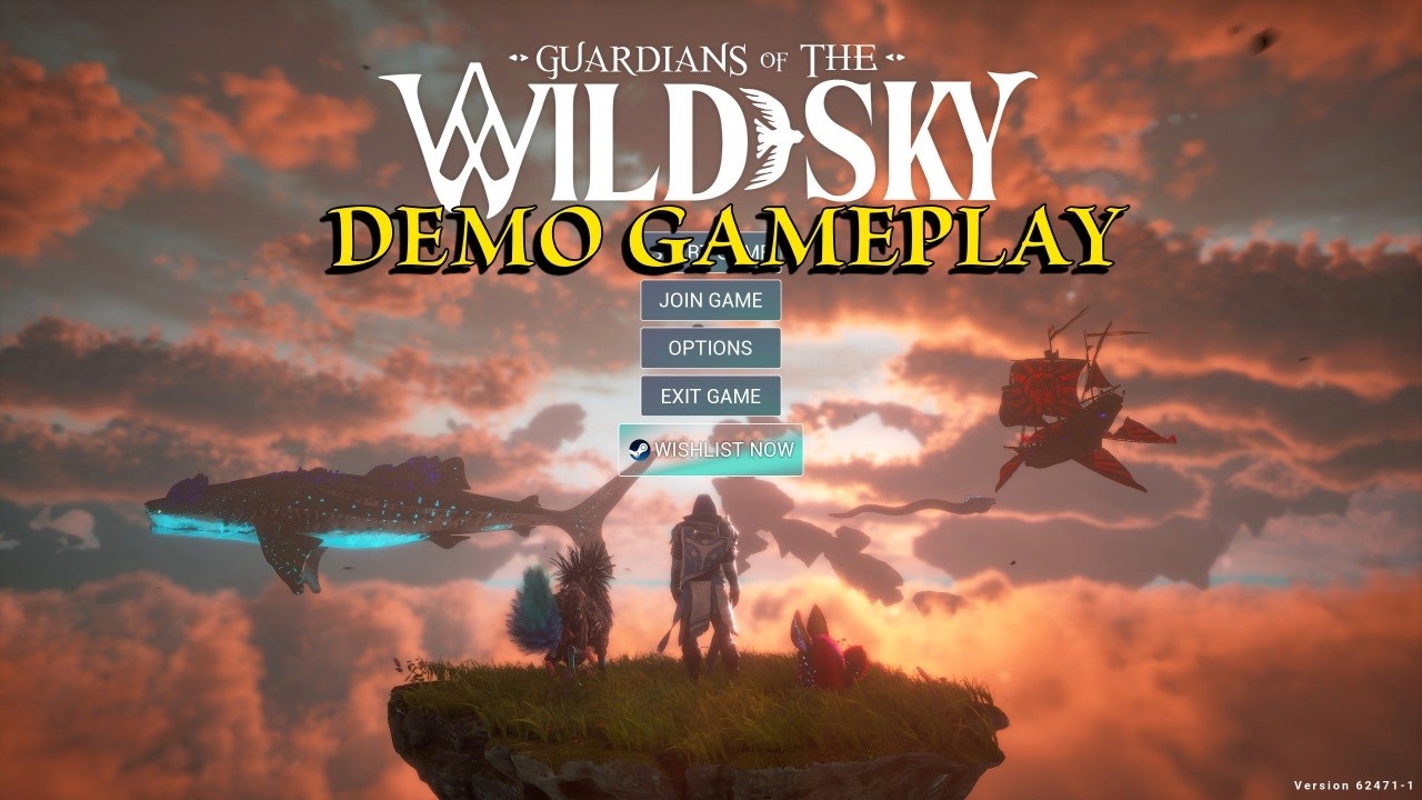 GUARDIANS OF THE WILD SKY ! UP COMING OPEN WORLD FANTASY RPG DEMO GAME-PLAY PT1 (Portrait)