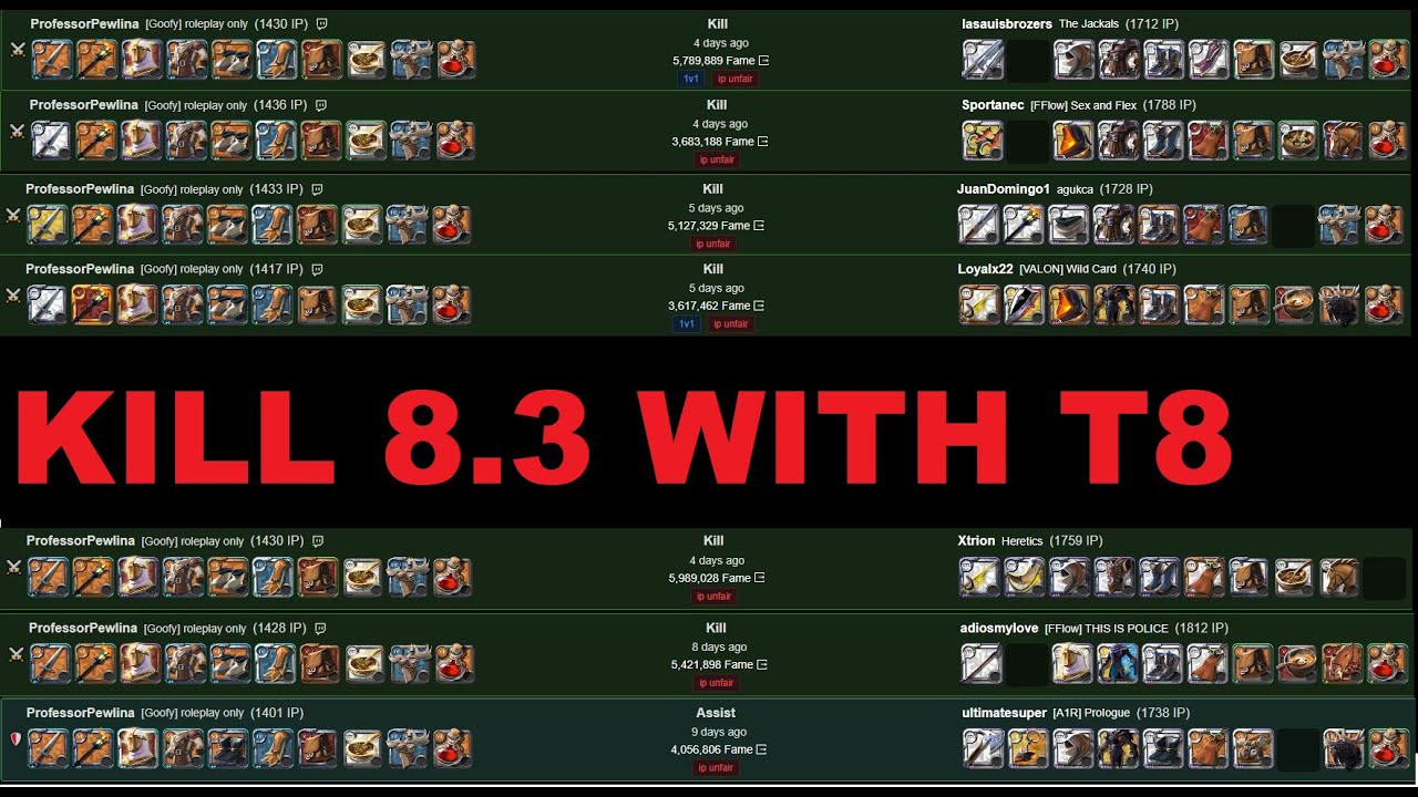 Killing 8.3s with 8 flat || A short Dagger guide.