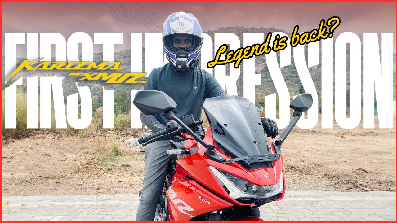 Hero Karizma XMR 210 Ride Review Tamil | First Impression | Mileage | Top Speed | Legend is back