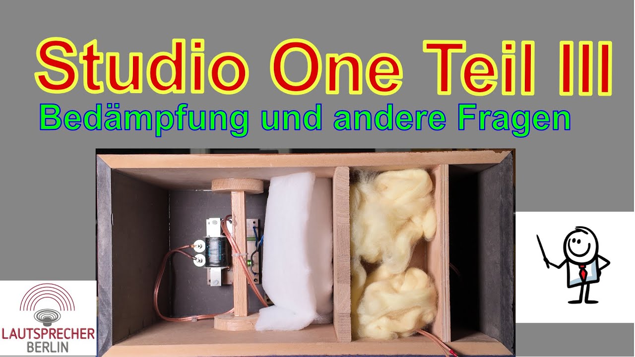Studio One, Teil III, Bedämpfung und Fragen