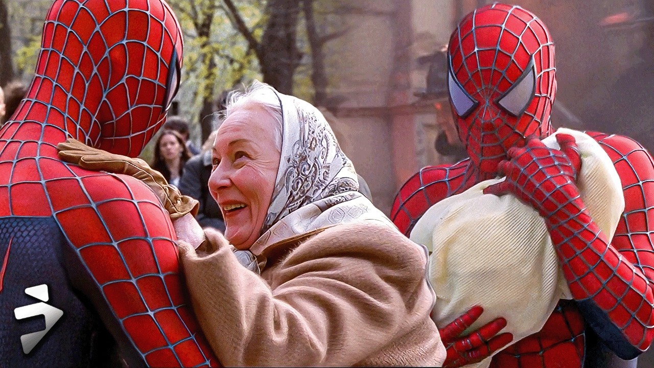 Tobey Maguire’s SPIDER-MAN Saving People | The ultimate friendly neighborhood hero.