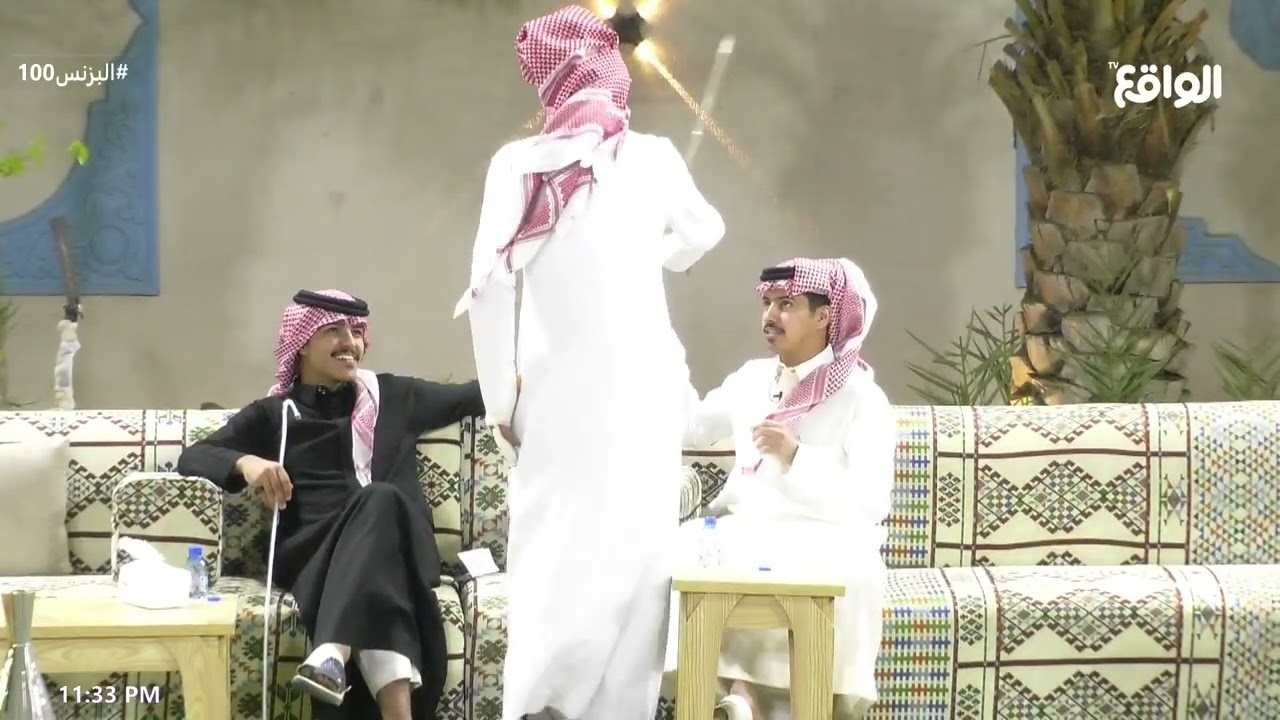 فقرة الخبازة مع زايد بن سابر وضيوفه اللي قطعوا الفقرة عشرين مرة #البزنس100