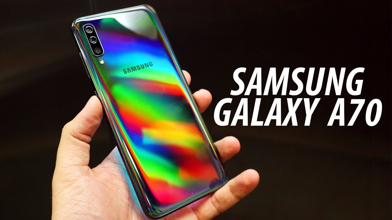 Samsung Galaxy A70. 