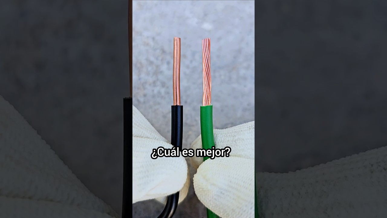 Alambre VS Cable 🔥