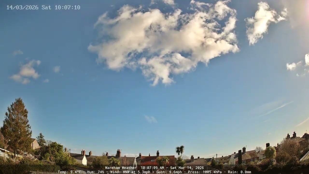 Wareham - Daily Time-lapse - 14/03/2026