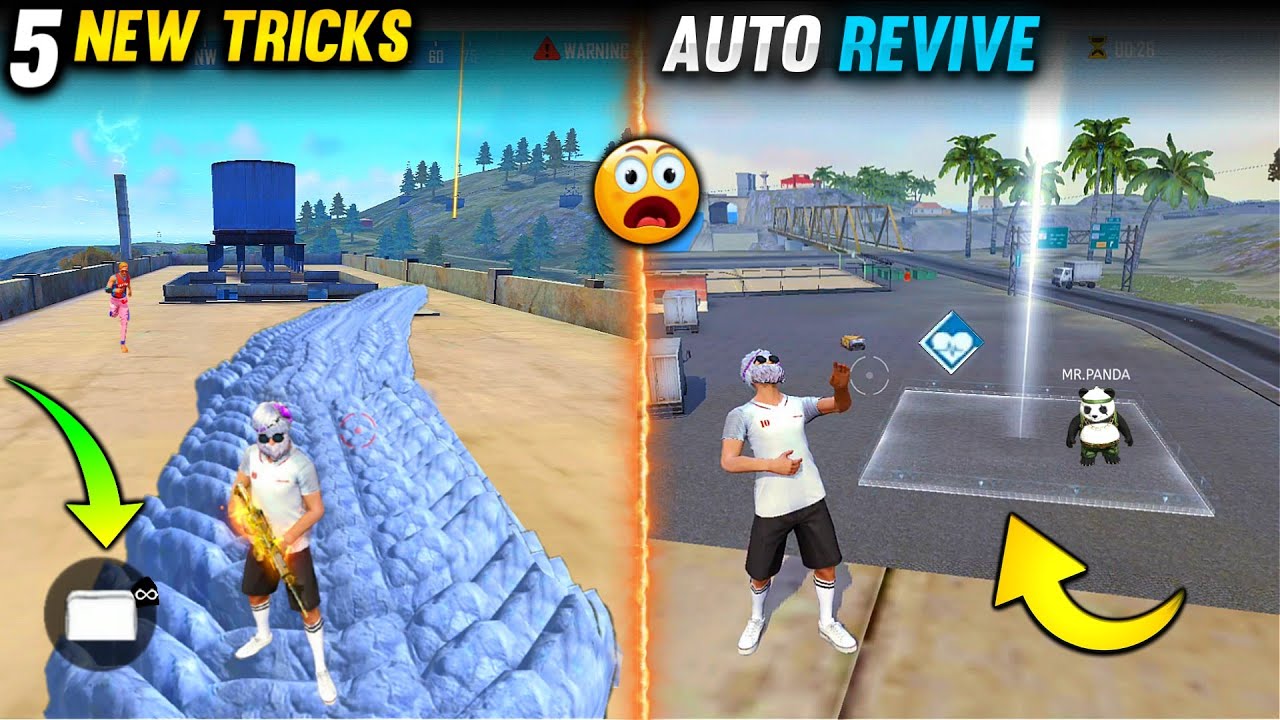 TOP 5 NEW SECRET TIPS & TRICKS IN FREE FIRE 2021 | FF NEW BUG - FF LEGEND GWA