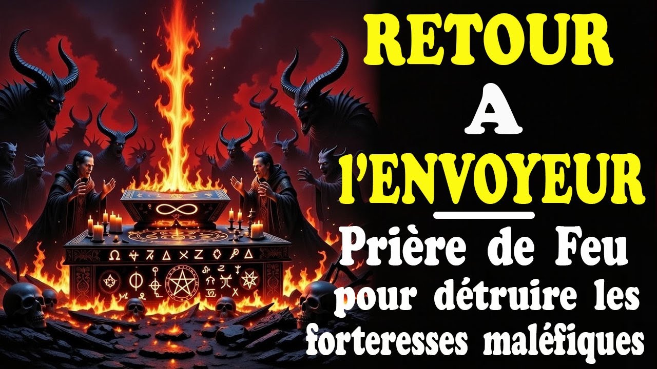 Prière Anti-Sorcellerie pour Détruire les Autels Maléfiques et Renvoyer le Mal à l'Expéditeur