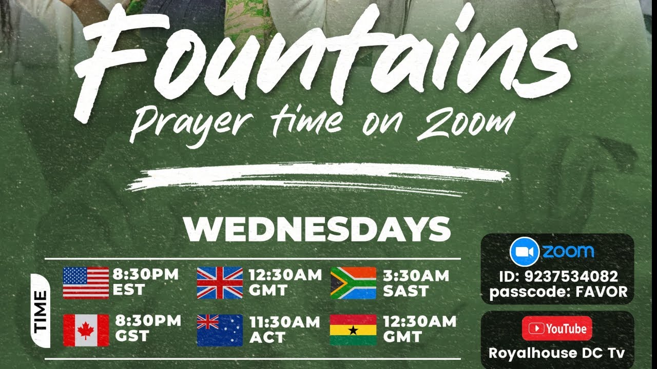 🔴 LIVE || Vessels Center || Fountains Time of Prayer || Pastor Henry Laurent - Mantey